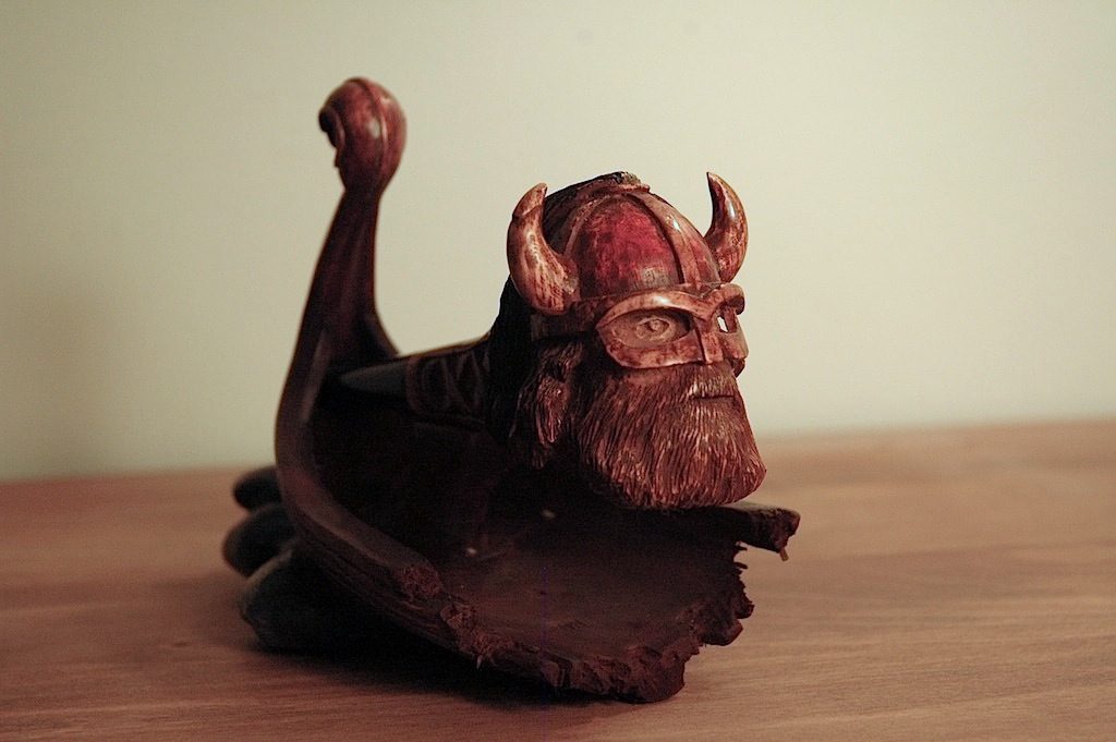 Hand-carved wooden animal sculpture by J Drake Customs