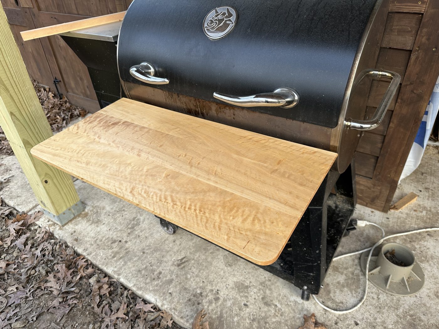 Custom outdoor woodworking build by J Drake Customs