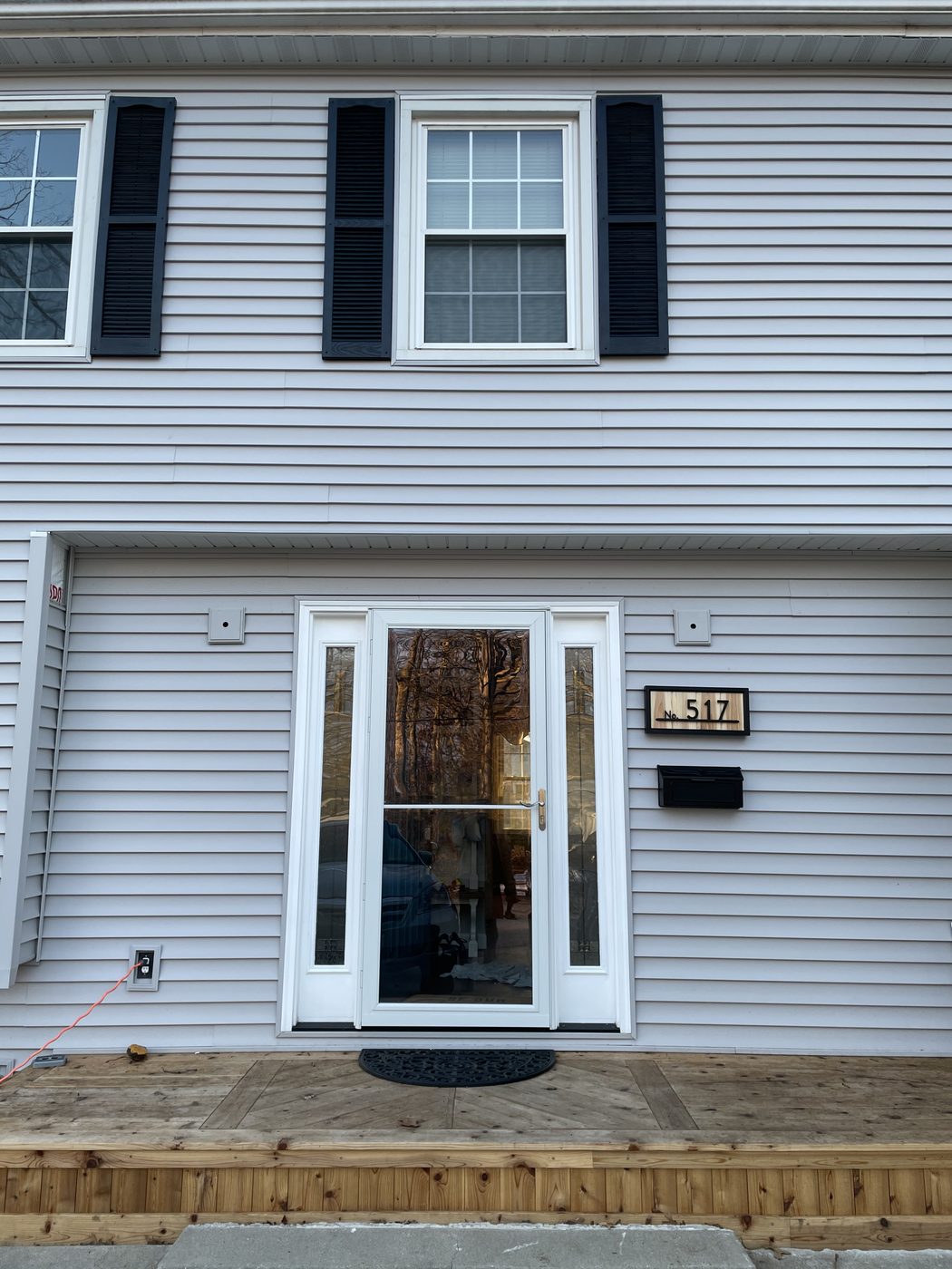 Custom door installation by J Drake Customs