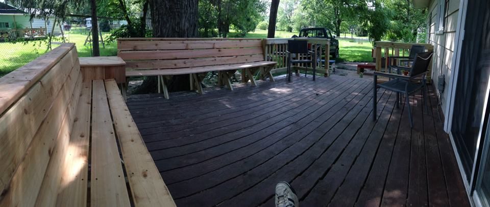 Deck and exterior remodeling project by J Drake Customs