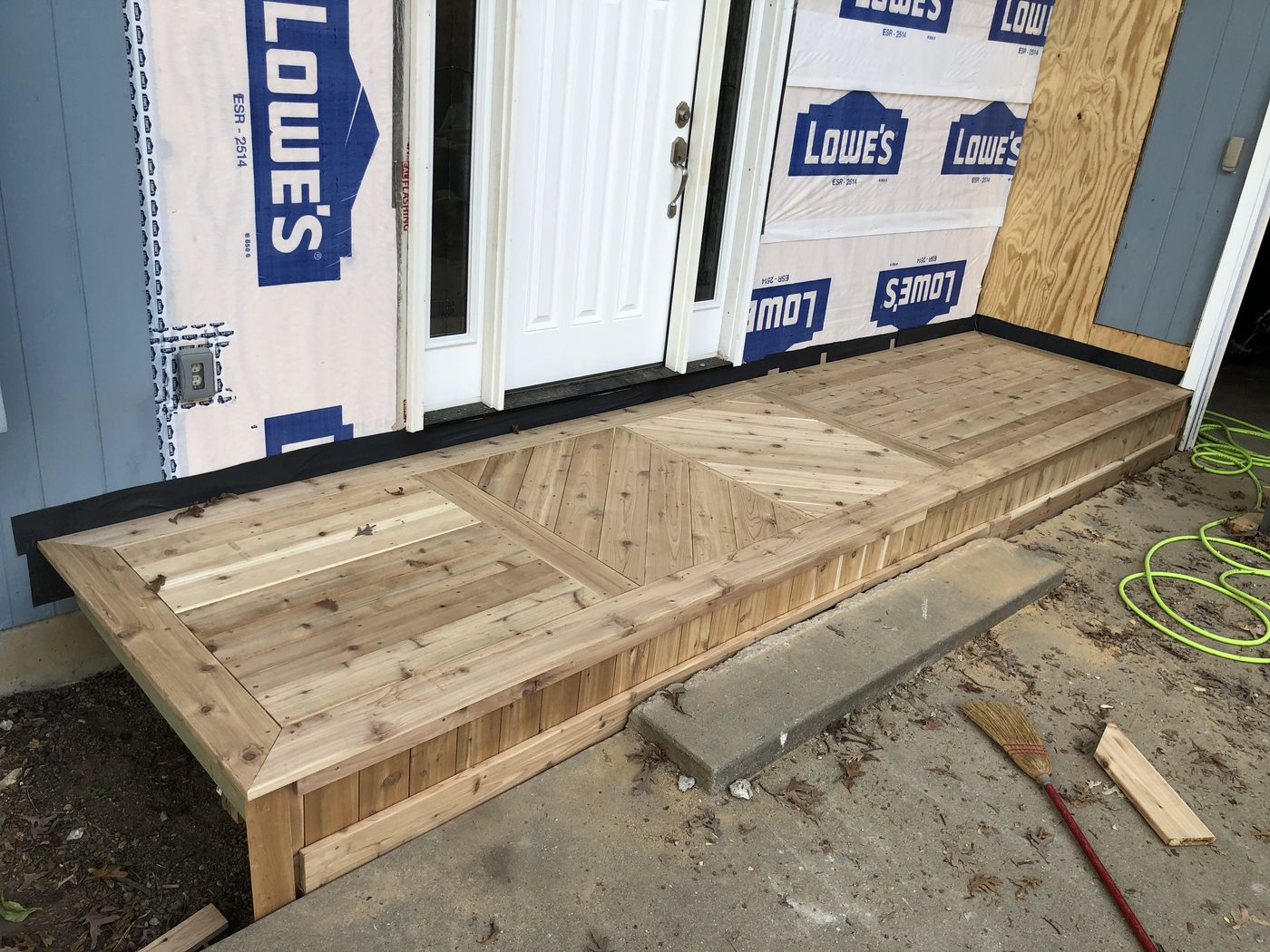 Deck and exterior remodeling project by J Drake Customs