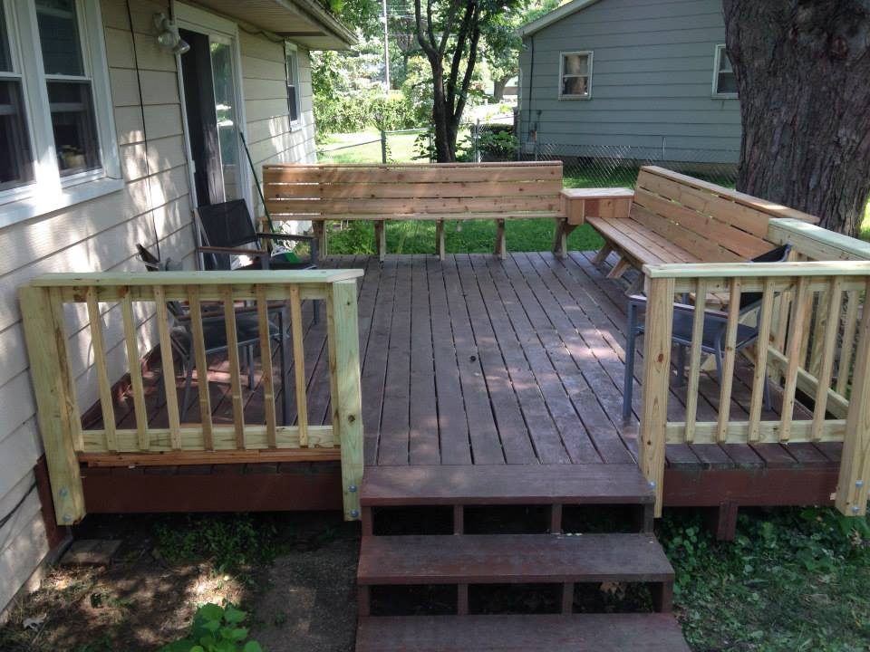Deck and exterior remodeling project by J Drake Customs