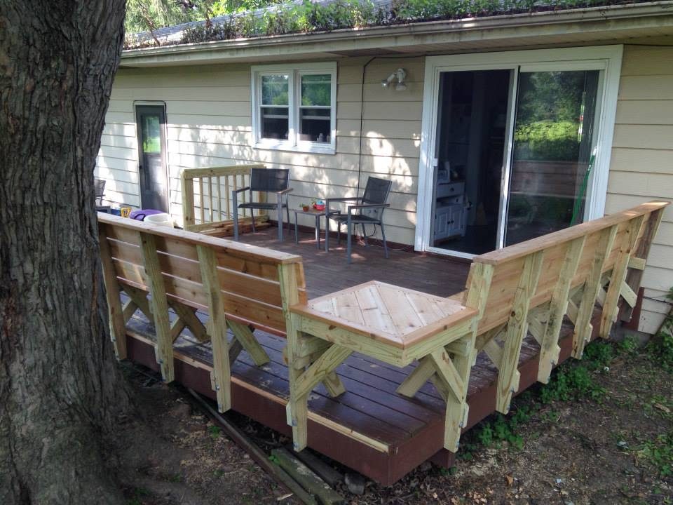 Deck and exterior remodeling project by J Drake Customs