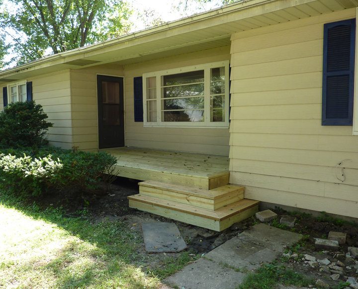 Deck and exterior remodeling project by J Drake Customs
